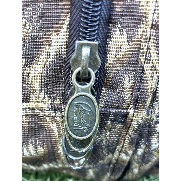 VTG Ricardo Beverly Hills Designer Luggage Large Tote Overnight Bag Animal Print - Picture 5 of 16